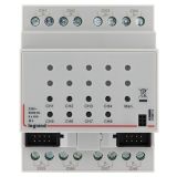 KNX 開關執行器 , 8路, 16A,從模塊