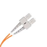 SC-ST雙芯多模光纖跳線,OM2,LSZH,3米