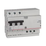 TX3R 模數化剩余電流動作斷路器 063殼架 - Icn 6.0 kA - 3P - 400 V~ - 63 A - D 曲線 - AC 型 - 30 mA [ 6.5 模數 ]