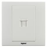 羅格朗開關(guān)插座 美淳 白色 電腦插