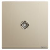 羅格朗開關插座 朗淳 米蘭金 一位電視插