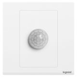 羅格朗開關插座 朗淳 玉蘭白 人體感應開關 帶零線和集控端 200W