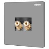 逸景 深砂銀 一位音箱插 