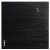 羅格朗酒店客控 逸遠 拉絲黑 帶指示燈一位開關 一開 12V干接點