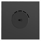 羅格朗酒店客控 定壓式調(diào)音旋鈕功能件，深灰色