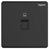 羅格朗酒店客控 E4 銀宇黑 一位電腦插