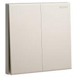 羅格朗開關插座 淳逸 粉鉑金 二位中途摯開關 10AX