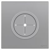 羅格朗開關插座 畫采 深砂銀 空白面板帶出線孔