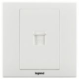 羅格朗開關(guān)插座 美淳 白色 一位六類電腦插