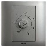 羅格朗開關插座 美淳 沙銀 調速開關 250VA