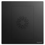 羅格朗開關插座 朗淳 碳素黑 兩線帶集控聲光控開關 200W