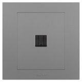 羅格朗開關插座 輕藝 深砂銀 一位電腦插（超五類）