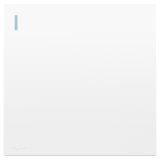 羅格朗開關(guān)插座 暢境  玉蘭白 一位雙控帶指示開關(guān) 一開雙控 16AX