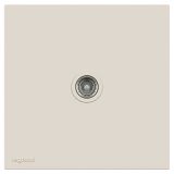 羅格朗開關插座 博駿  奶油白 一位電視插