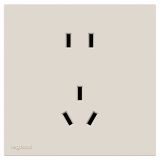 羅格朗開關插座 暢境  奶油白 連體二三插座 五孔插座 10A