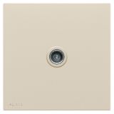 羅格朗開關插座 悅鉑  粉鉑金 一位電視插