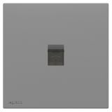 羅格朗開(kāi)關(guān)插座 暢境  深砂銀 一位電話插