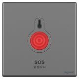 羅格朗開關插座 智繪  深砂銀 緊急呼叫開關