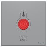 羅格朗開關插座 智繪  藝術灰 緊急呼叫開關