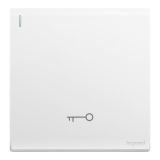 羅格朗開關插座 仕藝 陶瓷白 門禁帶熒光開關