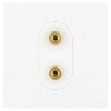 羅格朗開關插座 維翼 陶瓷白 一位音箱插