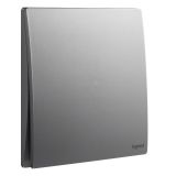 羅格朗開關插座 未萊 深砂銀 一位單控帶LED開關 一開單控帶LED 16AX