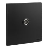 羅格朗開關插座 未萊 子夜黑 一位電視插