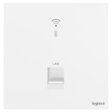 羅格朗無(wú)線wifi 逸景Plus 陶瓷白 雙頻86無(wú)線AP千兆端口PoE