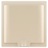 羅格朗開關(guān)插座 粉鉑金 五孔隱藏式插座 10A