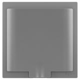 羅格朗開關(guān)插座 深砂銀 五孔隱藏式插座 10A