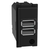 Living Now智能家居 USB充電雙A口功能鍵 15W 1M