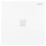 羅格朗開關插座 博軾 陶瓷白 一位電腦插