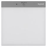 羅格朗開(kāi)關(guān)插座 淺央 深砂銀 雷達(dá)感應(yīng)地腳指示燈