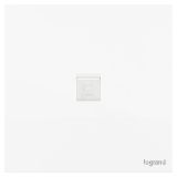 羅格朗開關(guān)插座 淺央 陶瓷白 一位電腦插