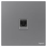 羅格朗開關(guān)插座 淺央 煙云玉 一位電腦插