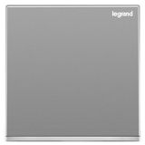 羅格朗開關插座 逸景 深砂銀印銀條 一位中途掣開關 一開 10AX