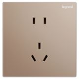 羅格朗開關插座 逸景 玫瑰金 連體二三插座 五孔插座 大間距 10A