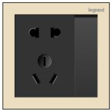 羅格朗酒店客控 逸遠 米蘭金 帶開關五孔插 五孔帶開